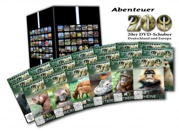 Abenteuer Zoo - Deutsche Zoos u. Europa - 20er DVD-Schuber