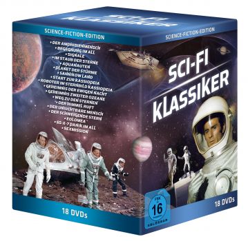 Sci-Fi-Box (8 Doppelboxen + Sexmission + SSX7 Panik im All) [18 DVDs]