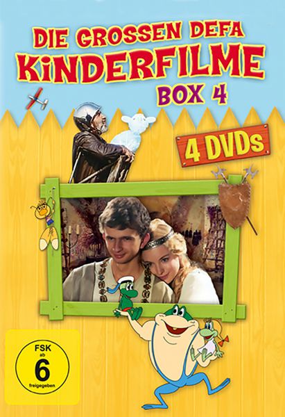 Die grossen DEFA Kinderfilme Box 4 - 4er-Schuber - Kopie